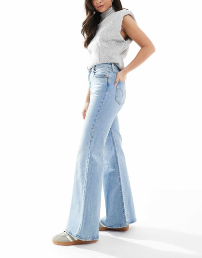 Ribcage Bells High Rise Flare Jeans