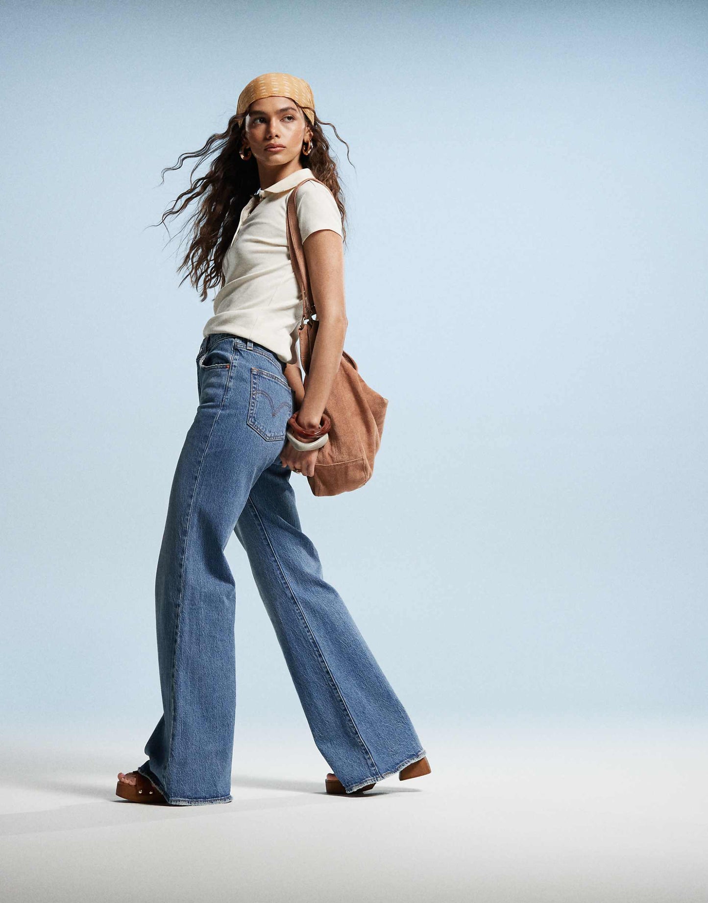 Ribcage Bells High Rise Flare Jeans