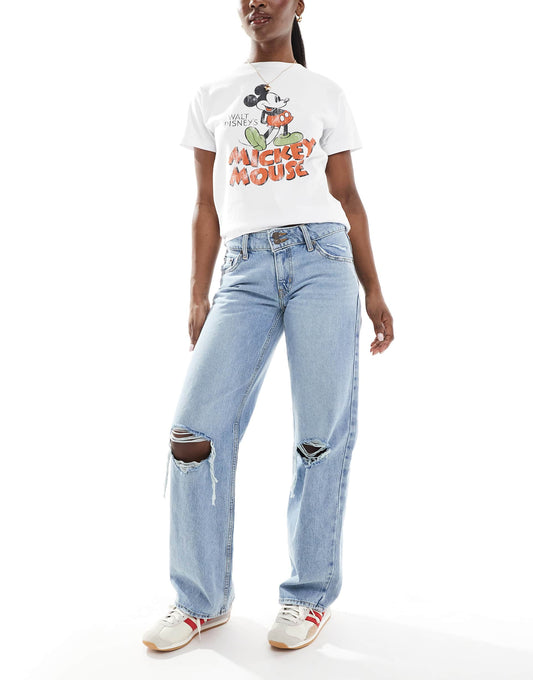 Superlow Waist Loose Fit Jeans