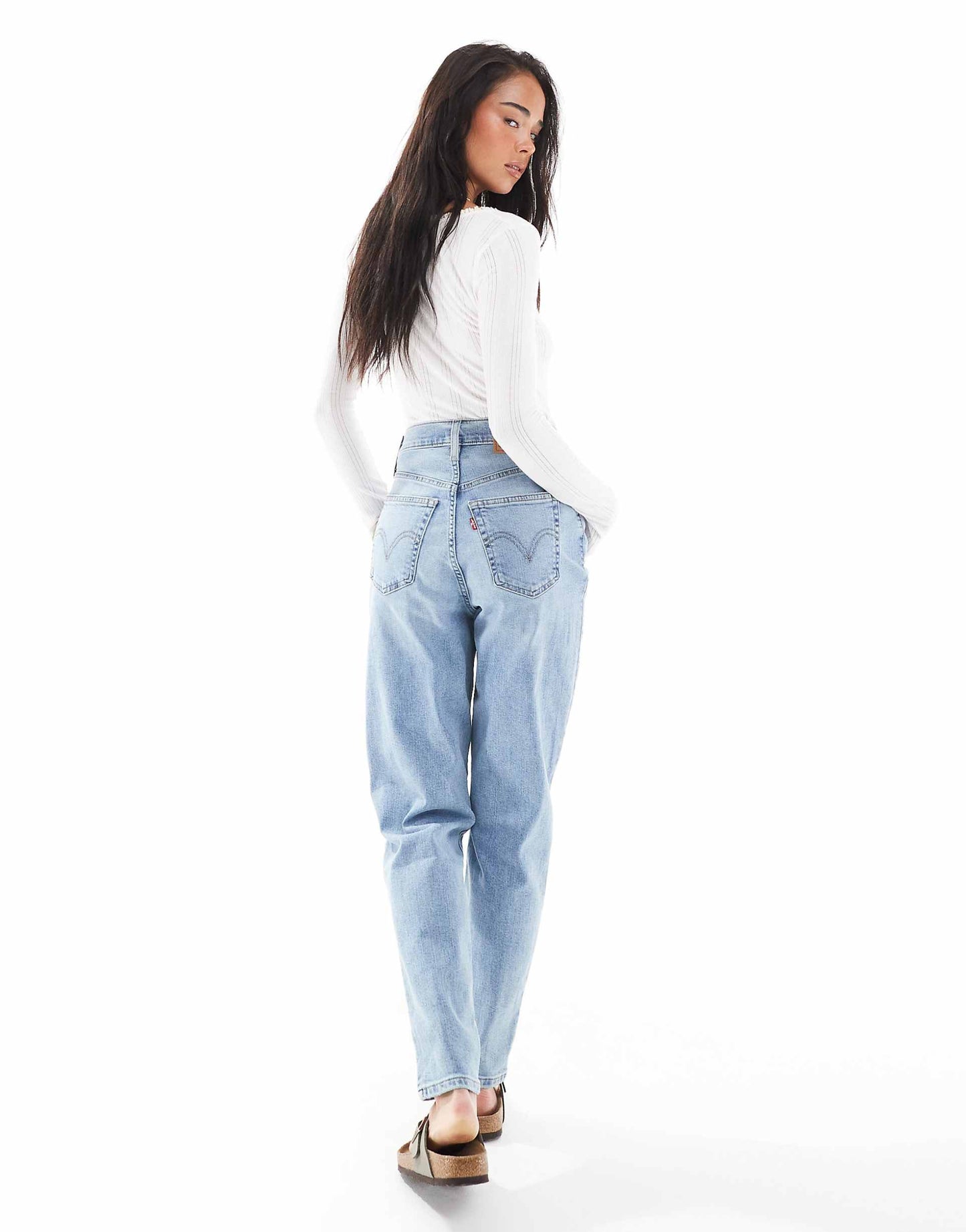 High Waisted Mom Jean