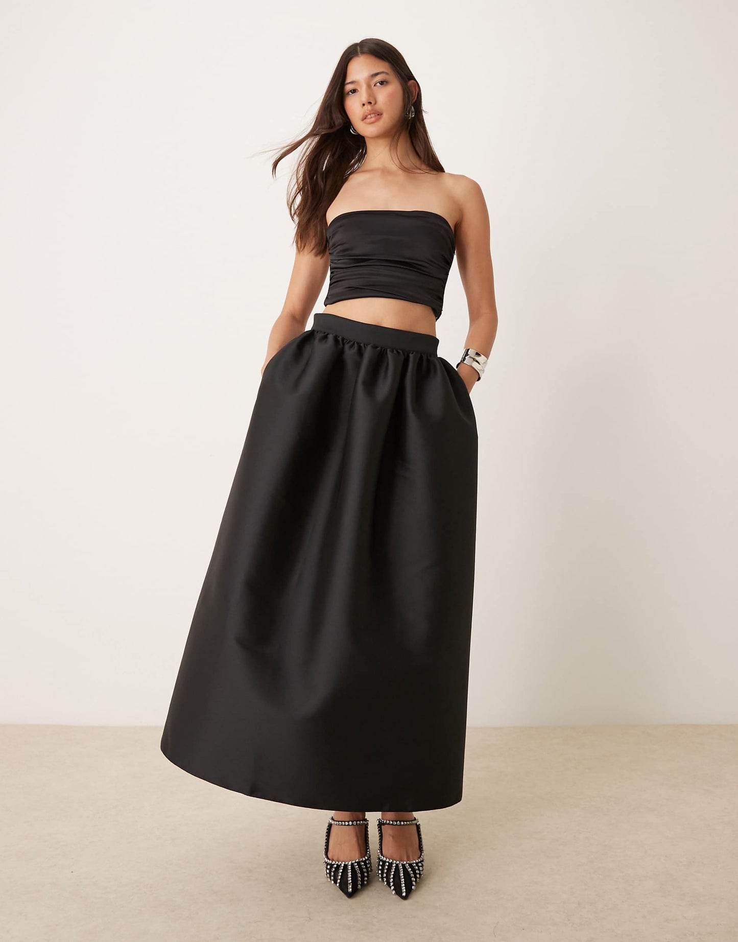 Volume Maxi Skirt