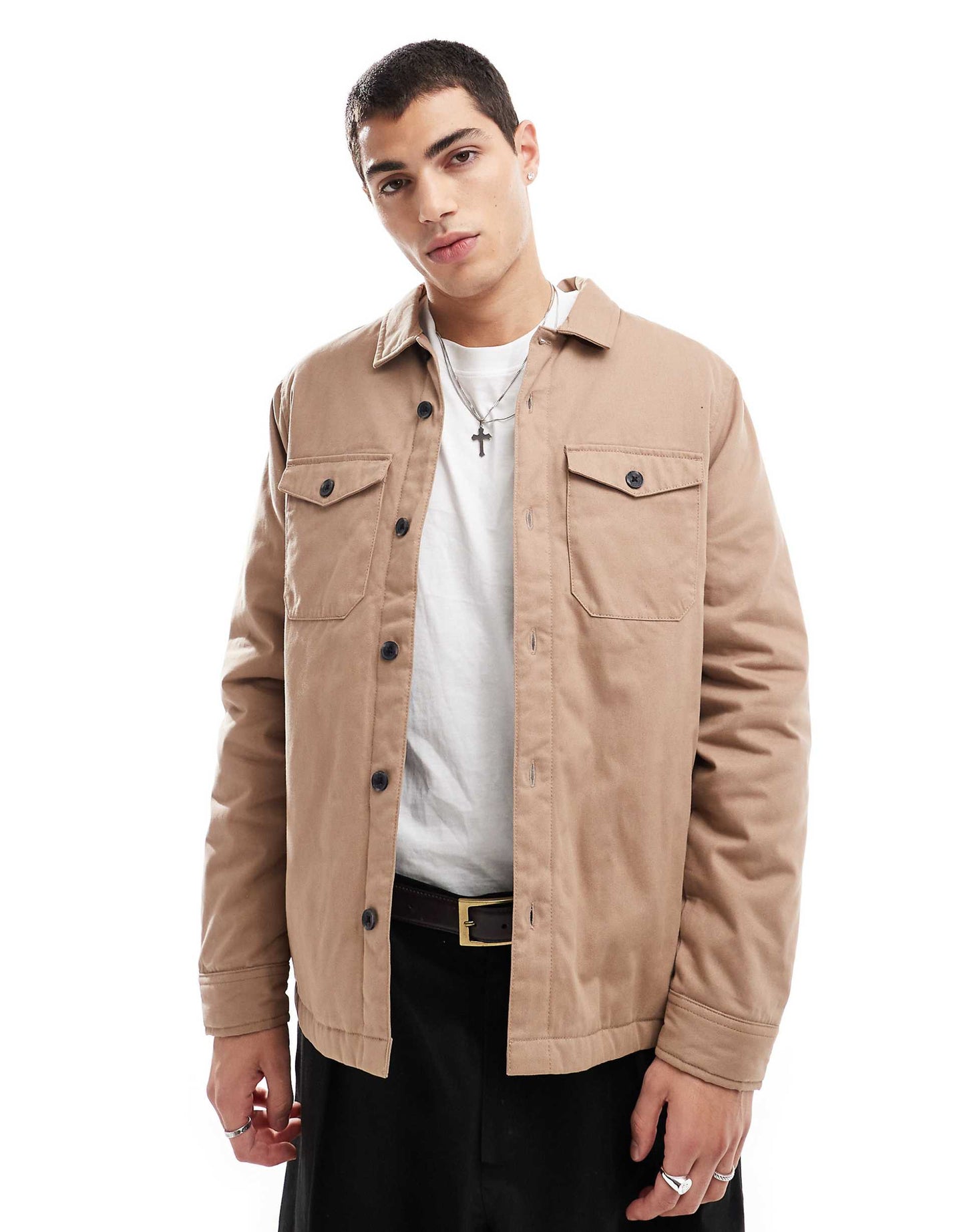 Utility Jacket With Chest Pockets