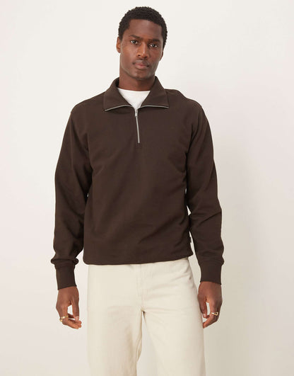 Oversized Half Zip