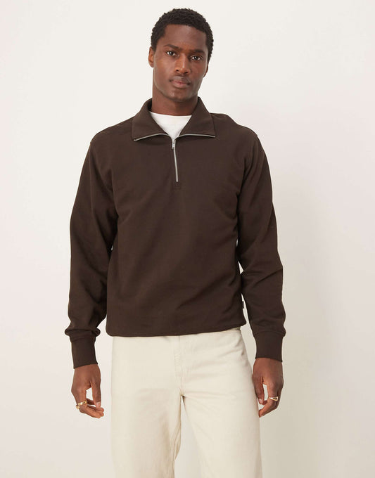 Oversized Half Zip