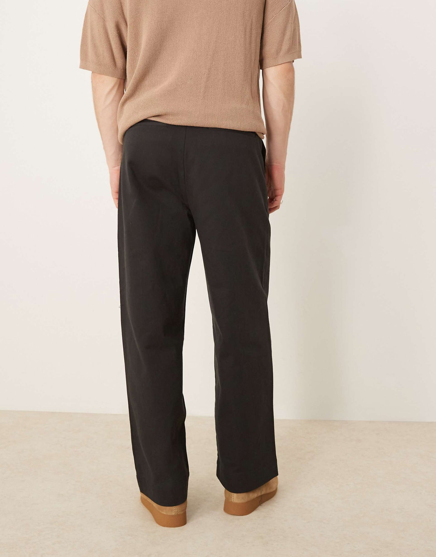 Tony Wide Leg Pleated Cordura Trouser