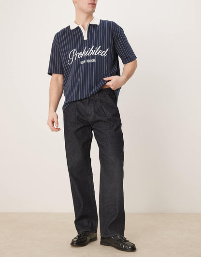 Kobe Loose Fit Pleat Jean