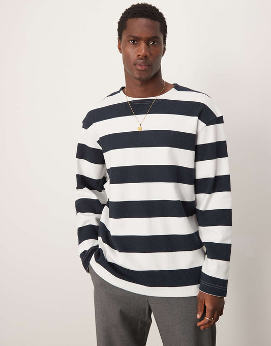 Homme Oversized Boxy Long Sleeve T-Shirt