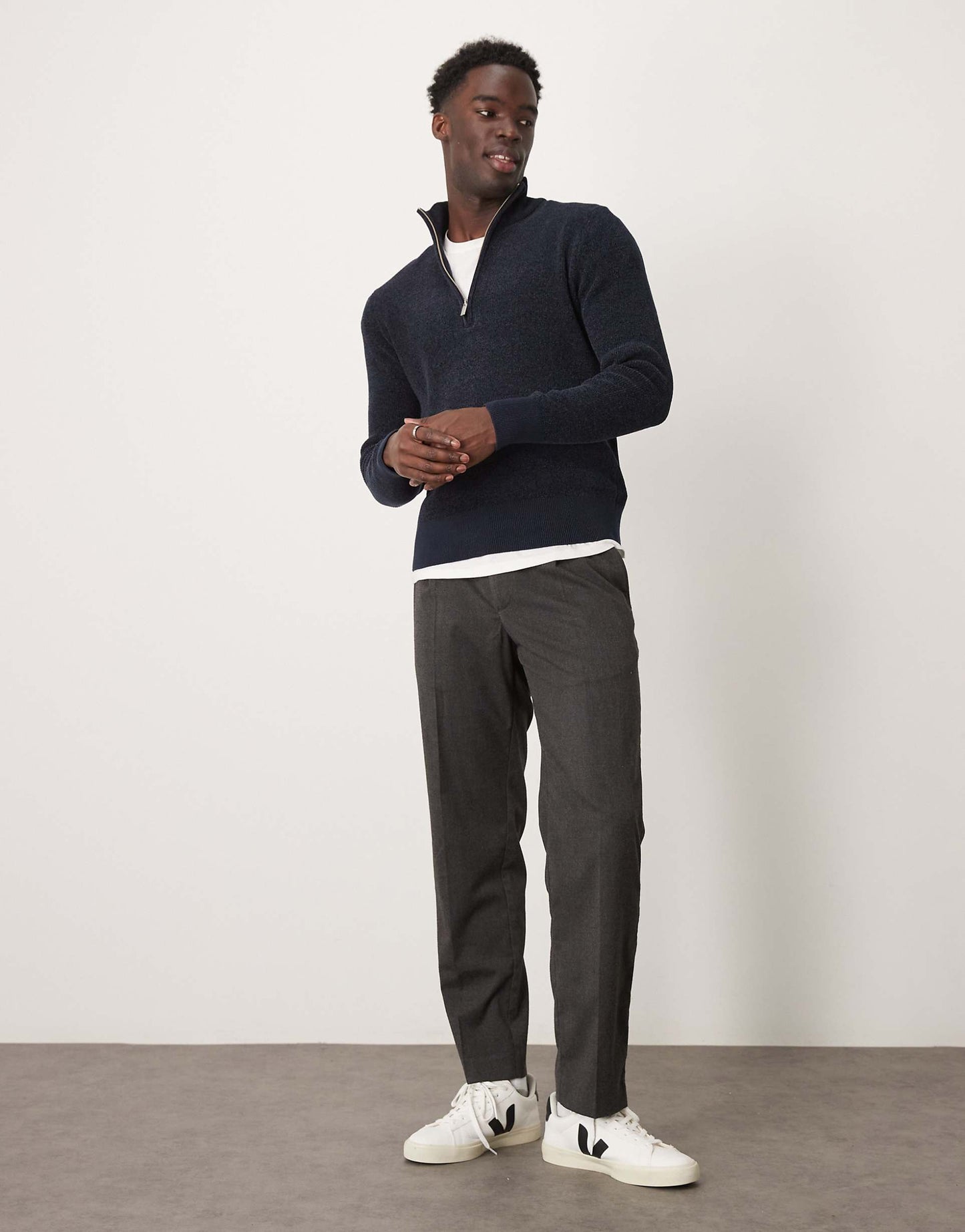 Chenille Half Zip