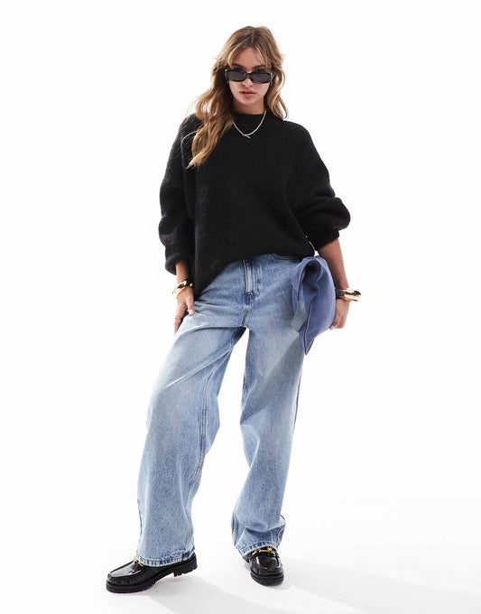 Oversized Crew Neck Jumper