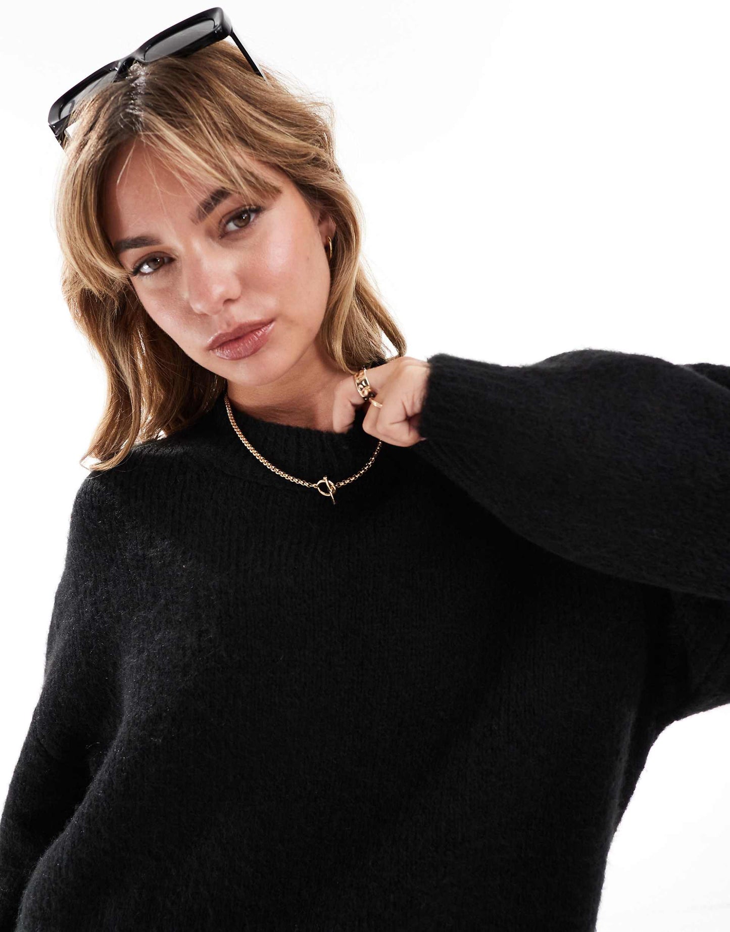 Oversized Crew Neck Jumper