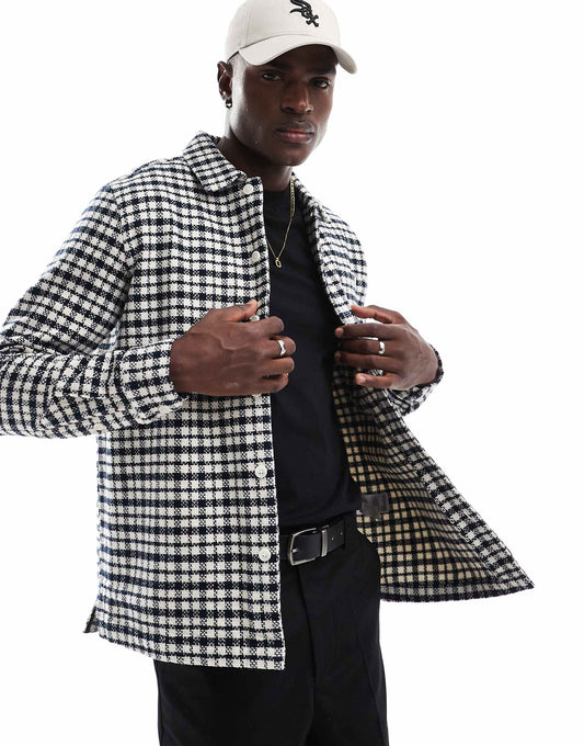 Thawley Check Shacket