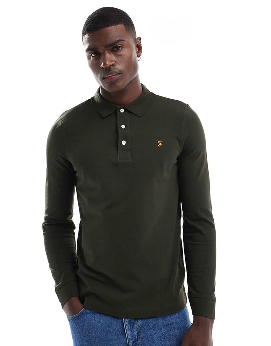 Blanes Long Sleeve Polo
