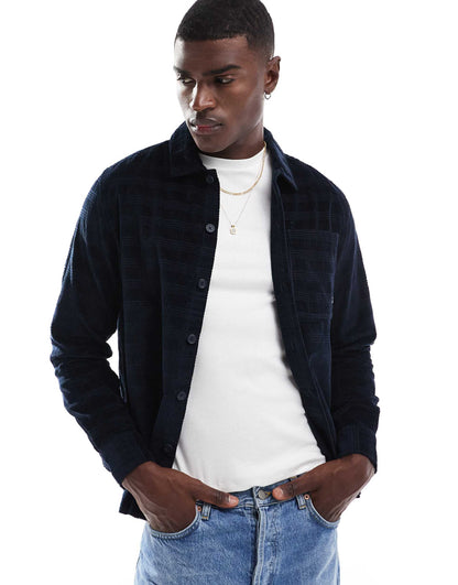 Liebling Cord Check Longsleeve Shirt