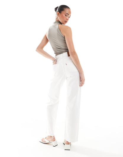 Ribcage Straight Leg Ankle Grazer Jeans