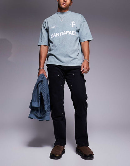 Carpenter Rivet Detail Jeans