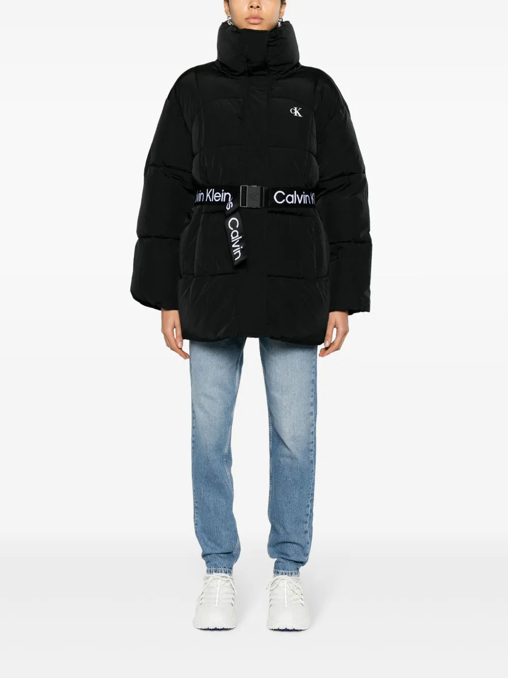 Belted Puffer Jacket