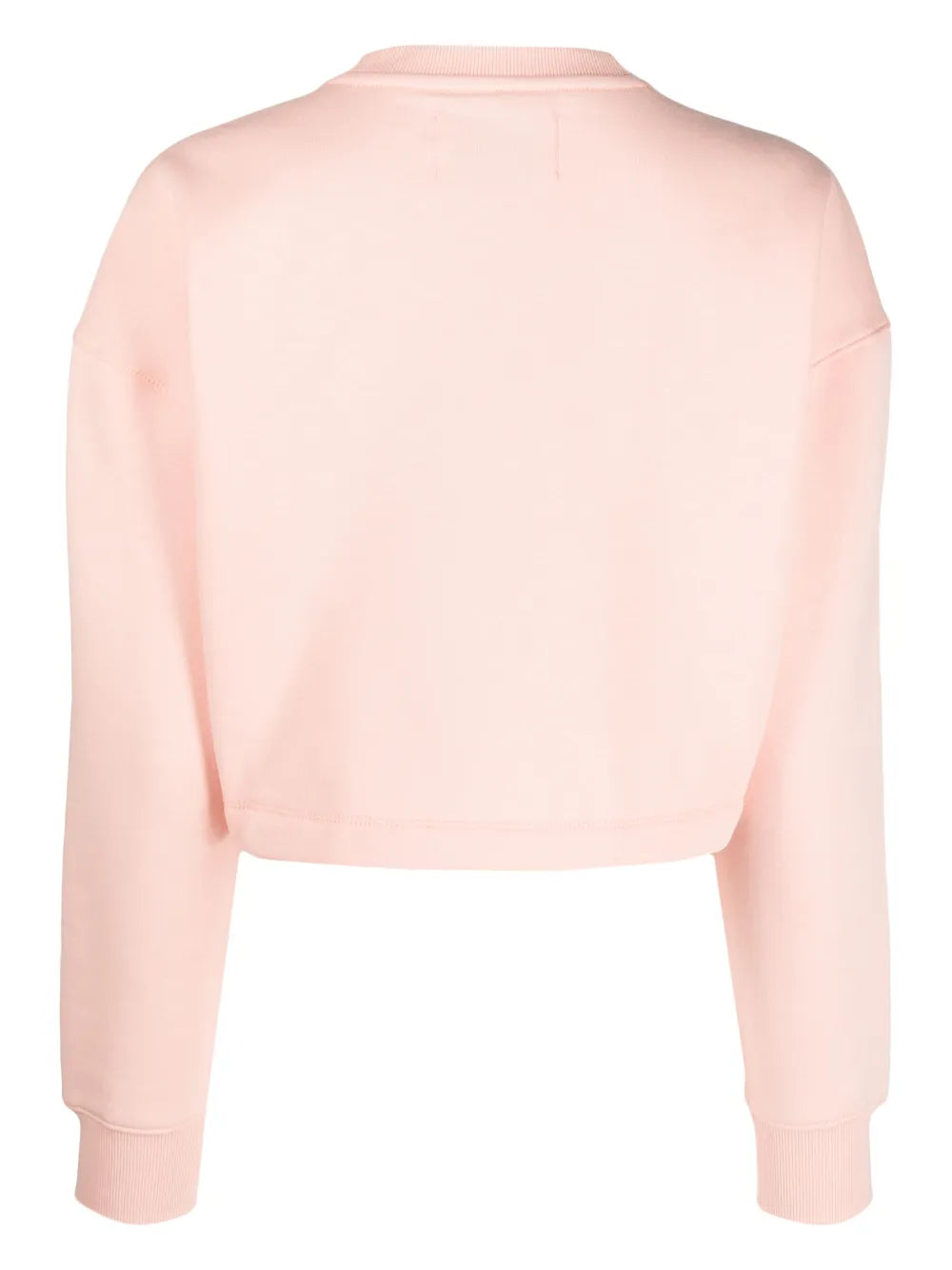 Varsity Logo-Print Cropped Sweatshirt