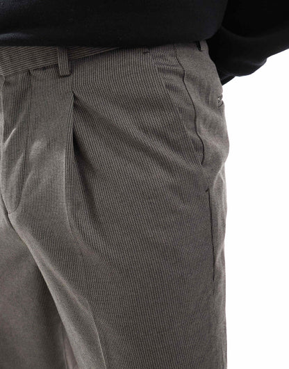Smart Tapered Fit Trousers