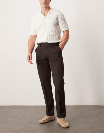 Smart Slim Fit Trousers