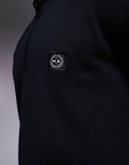 Siren Knitted 1/4 Zip Jumper