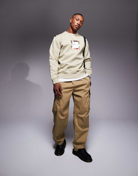 House Check Box Logo Sweatshirt