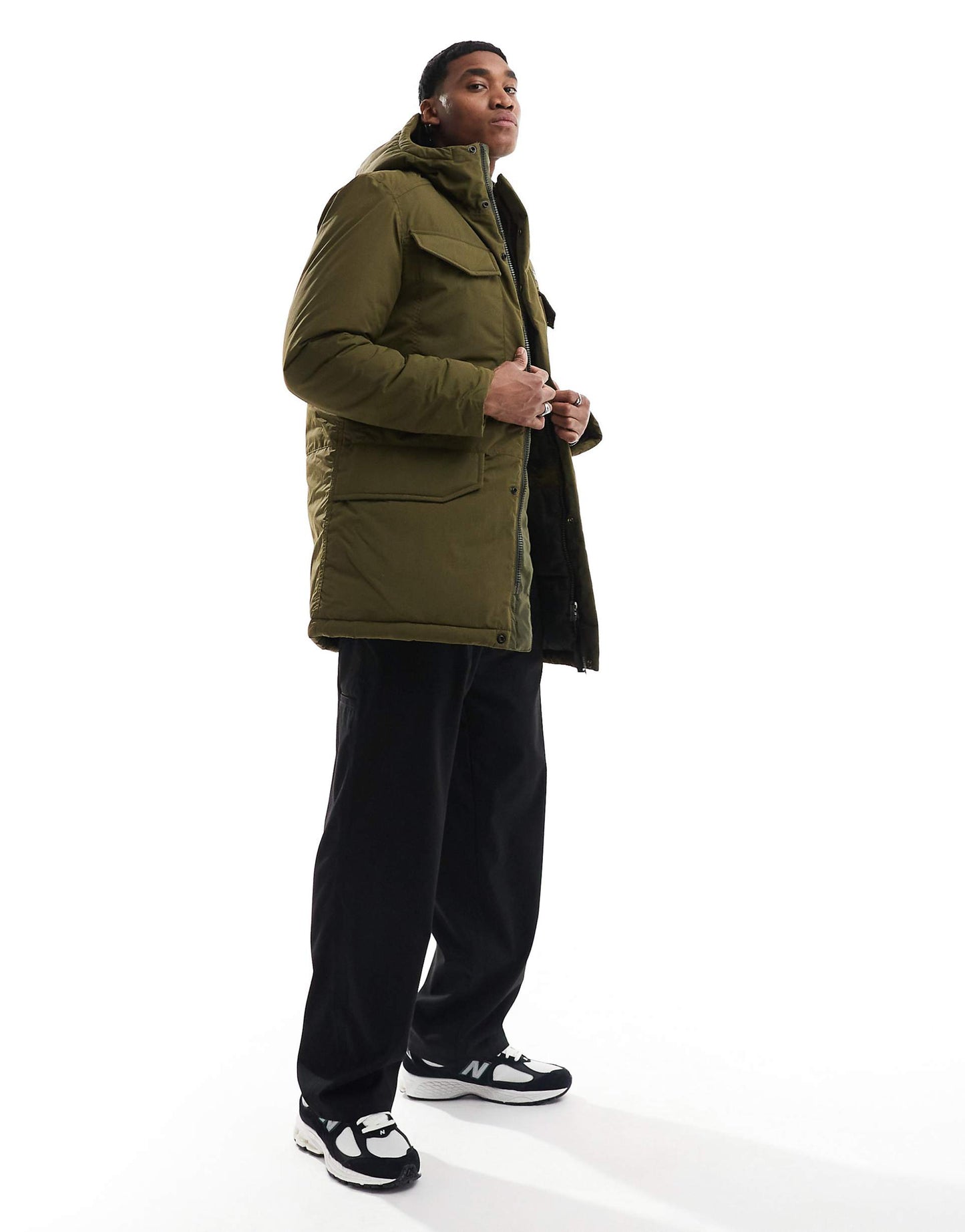 Vodan Longline Parka Jacket