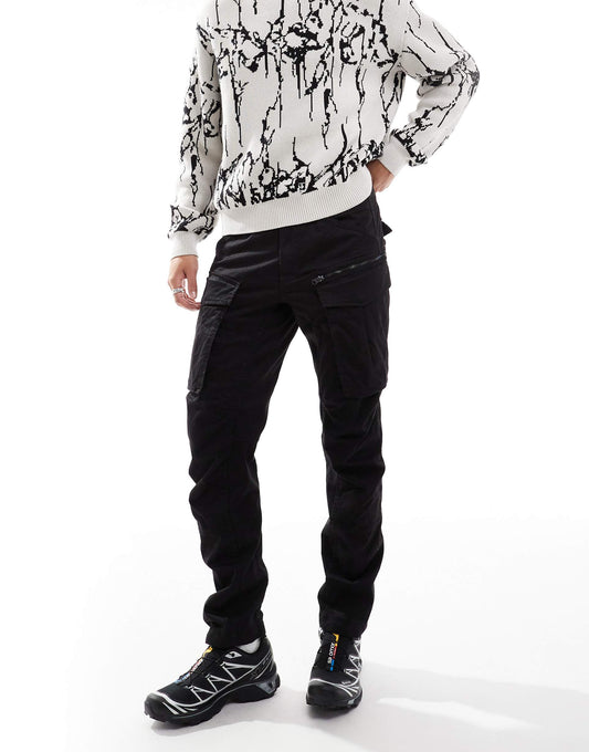 Rovic Regular Tapered Cargo Trousers