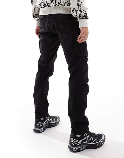 Rovic Regular Tapered Cargo Trousers