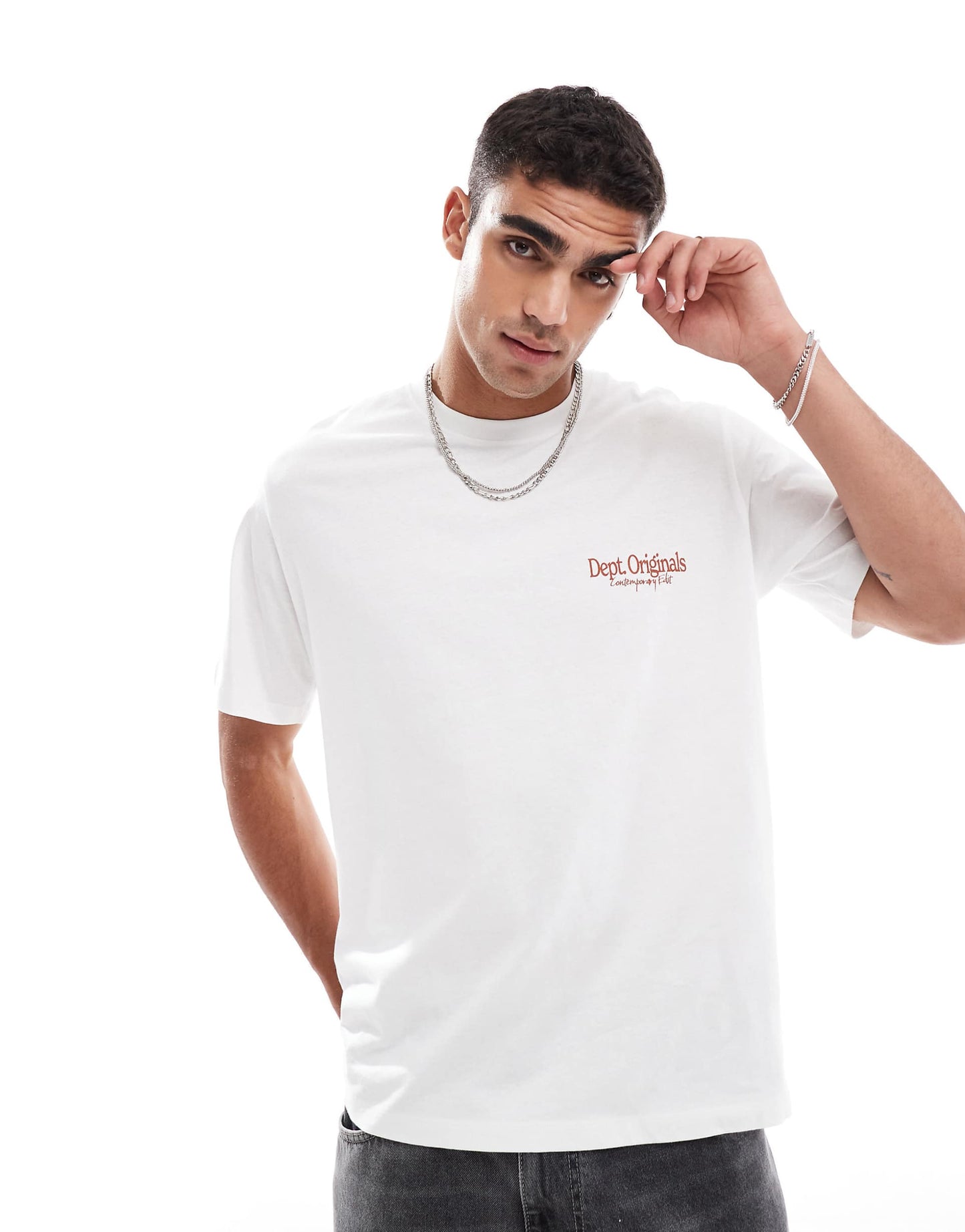 Oversized T-Shirt With Bottle Back Print