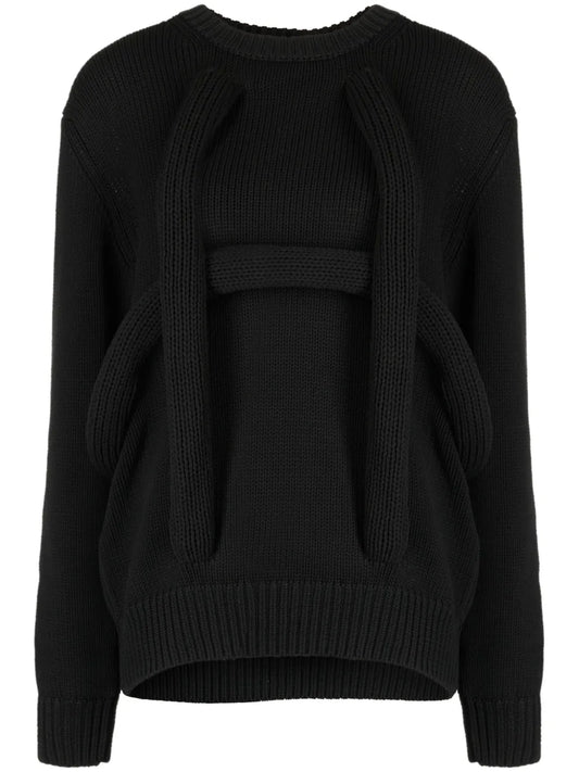 Crew-Neck Drop-Shoulder Jumper