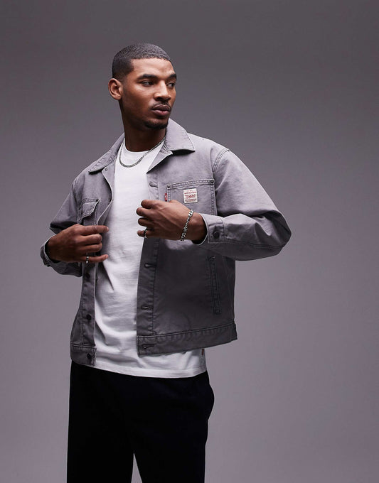Workwear Capsule Sunrise Trucker Jacket Canvas