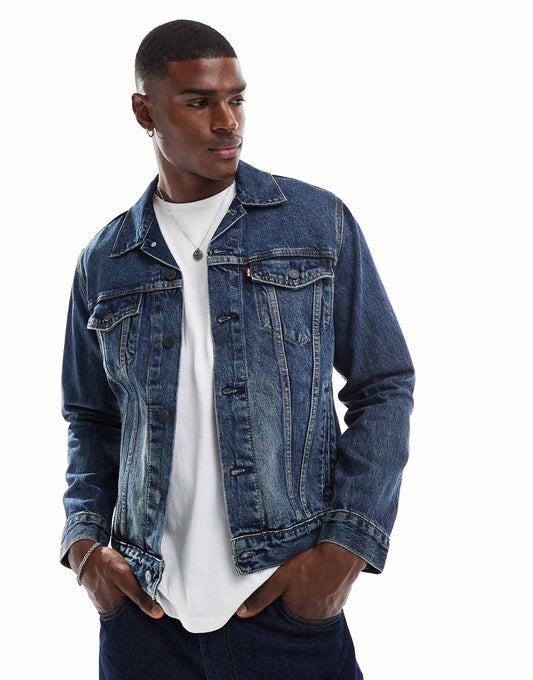 The Trucker Jacket Denim Regular Fit