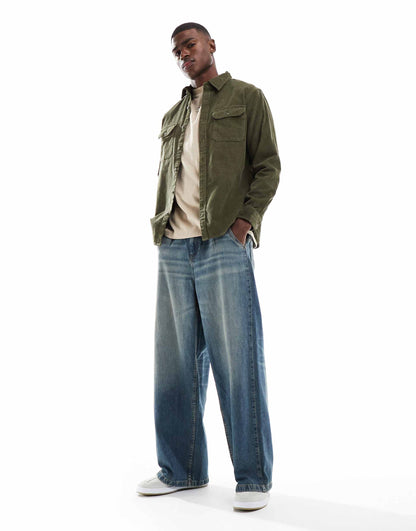Jackson Worker Cord Overshirt Relaxed Fit