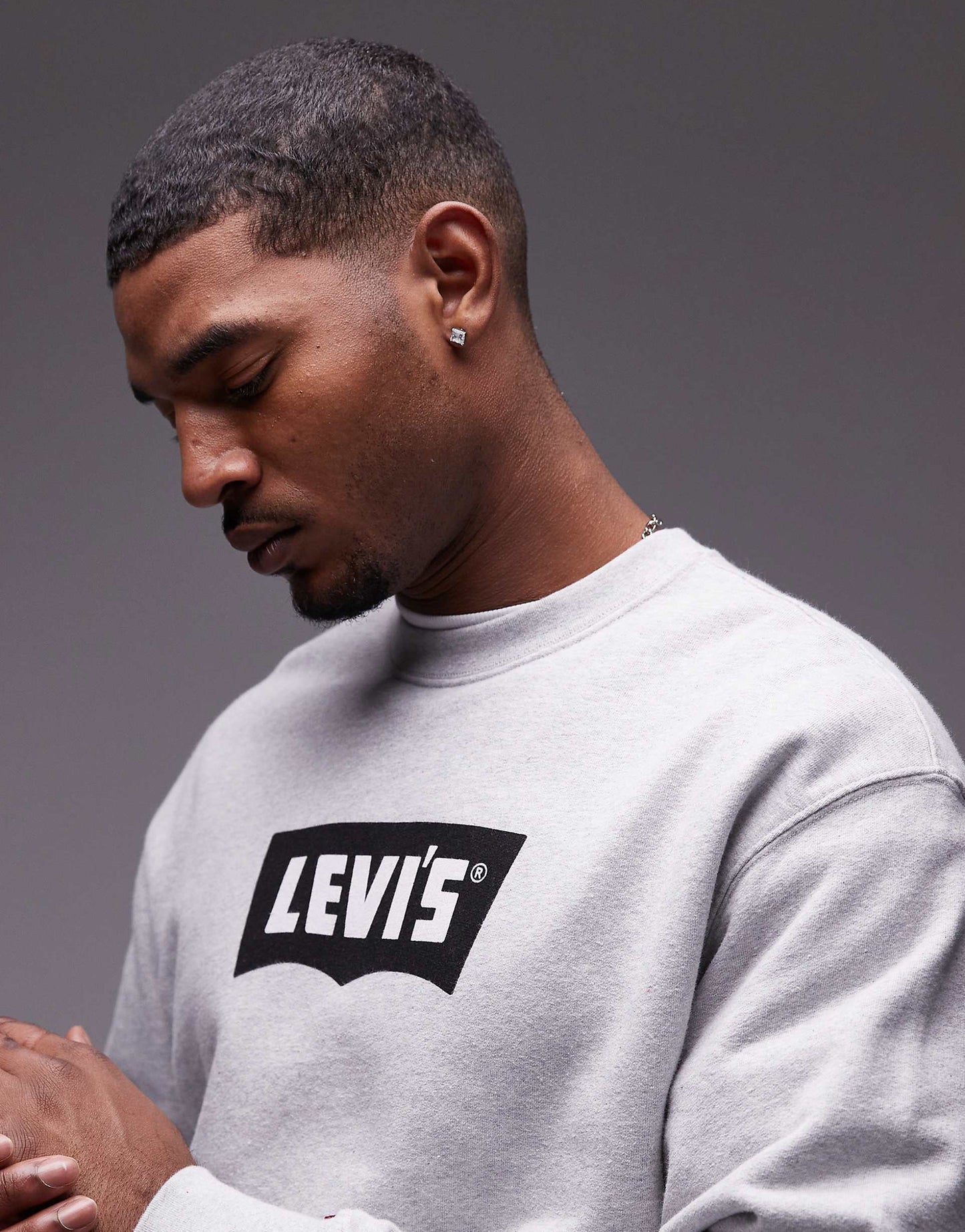 Vintage Batwing Logo Sweatshirt