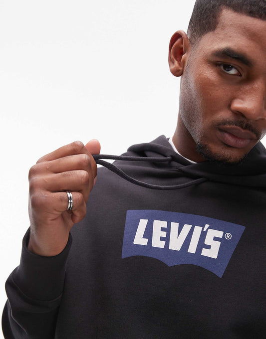 Vintage Batwing Logo Hoodie