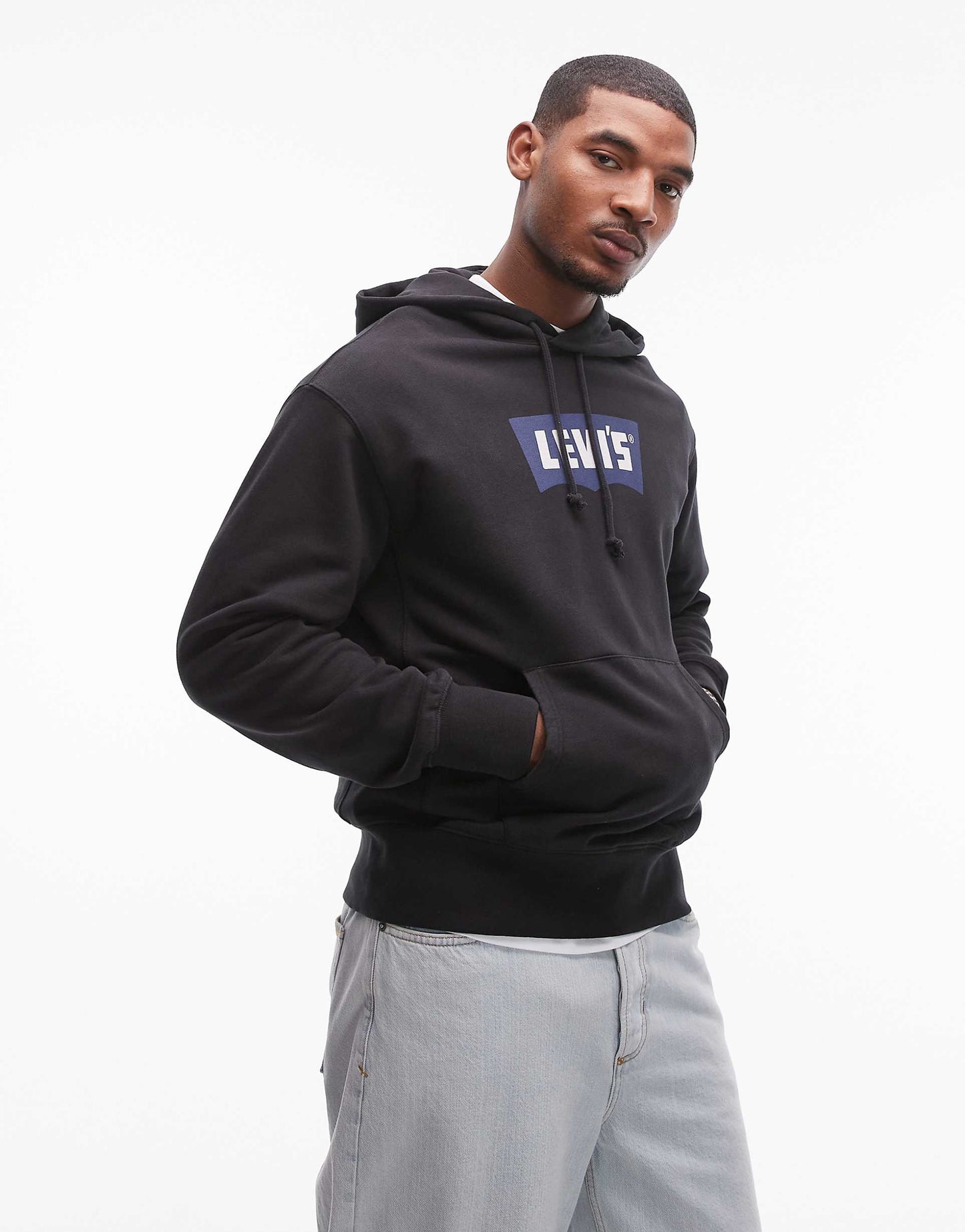 Vintage Batwing Logo Hoodie