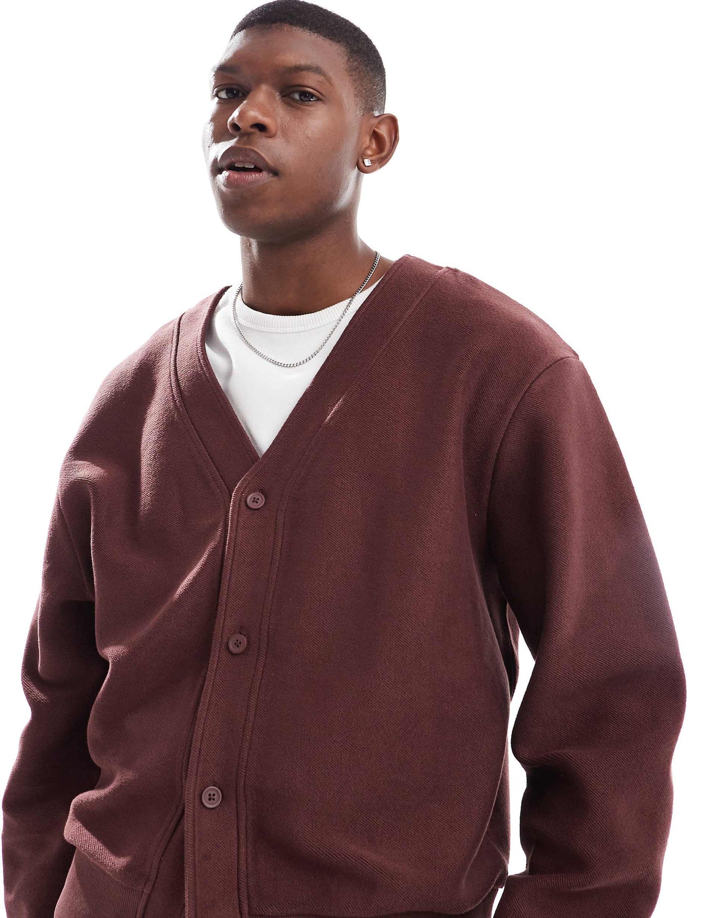 Co-Ord Oversized Textured Cardigan