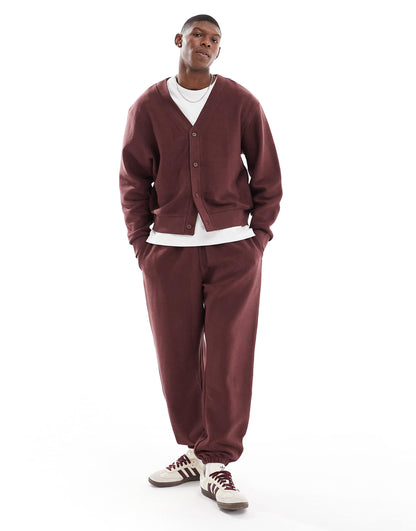 Co-Ord Oversized Textured Cardigan