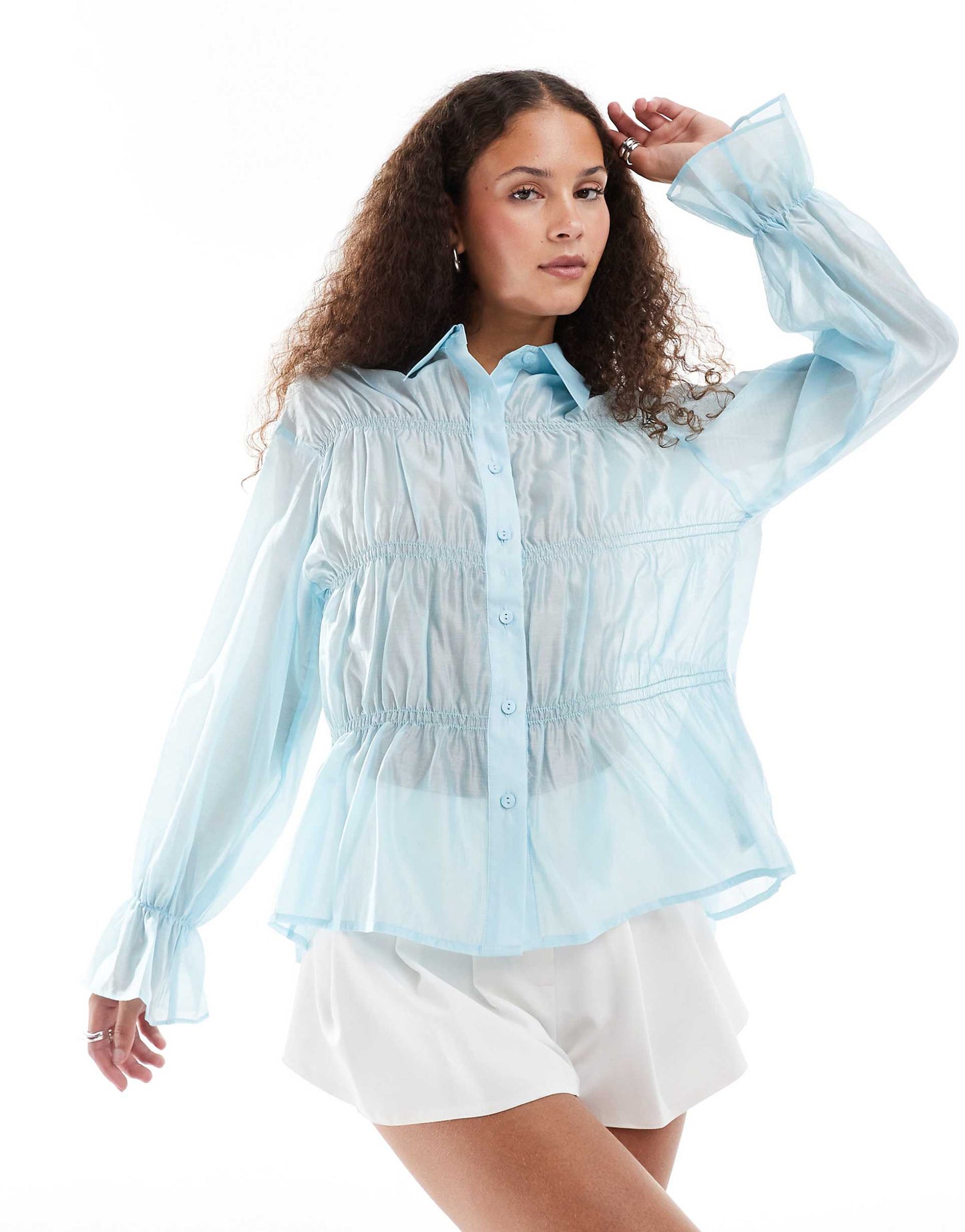 Ruched Detail Shirt