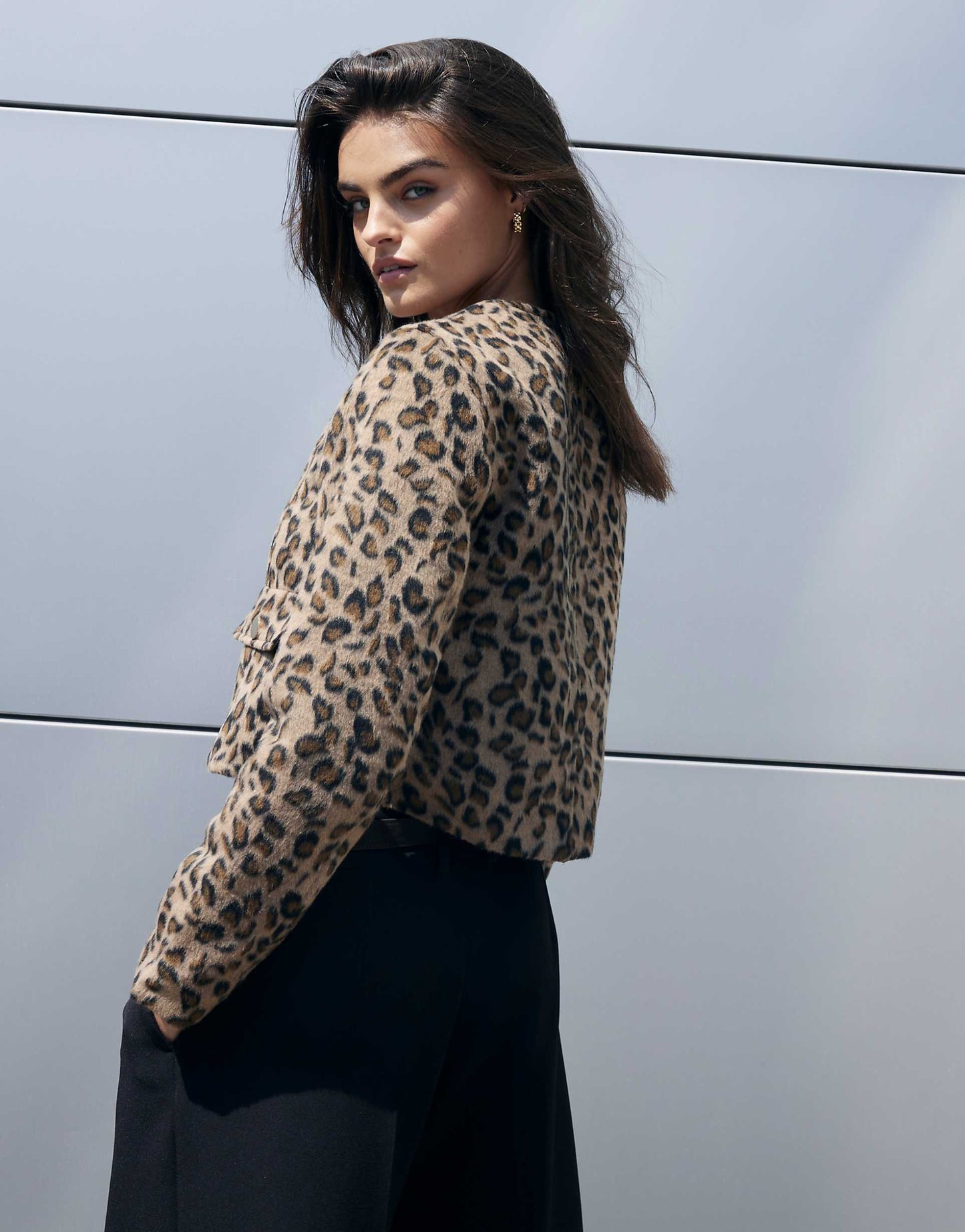 Collarless Trophy Jacket