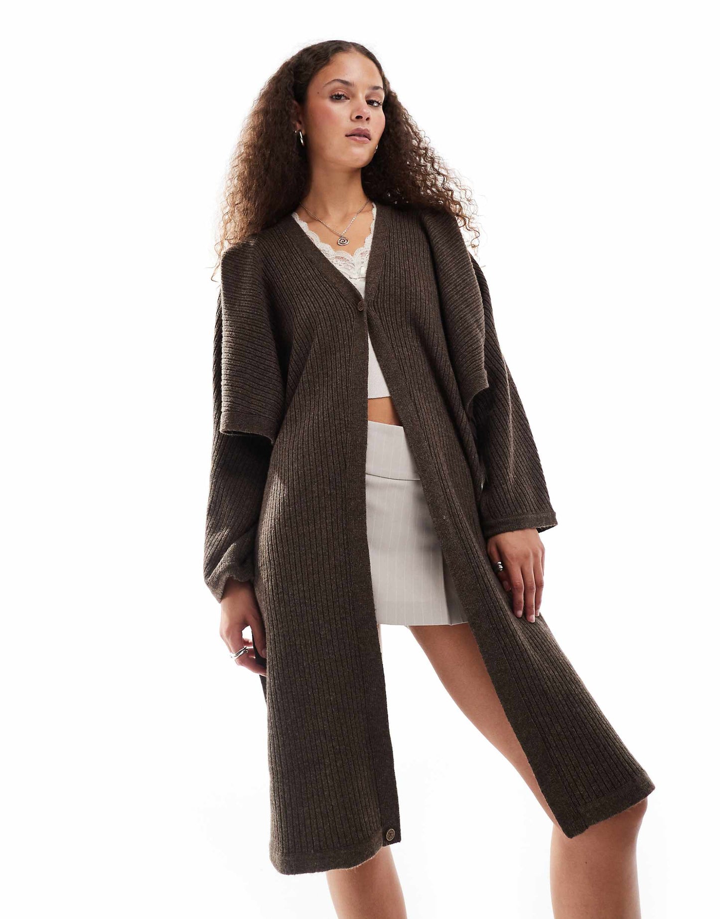 Drape Effect Cardigan