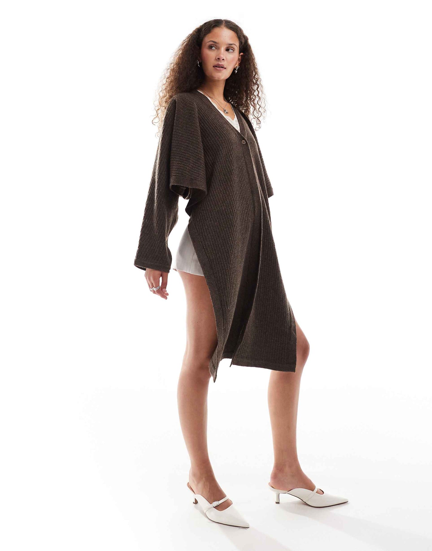 Drape Effect Cardigan
