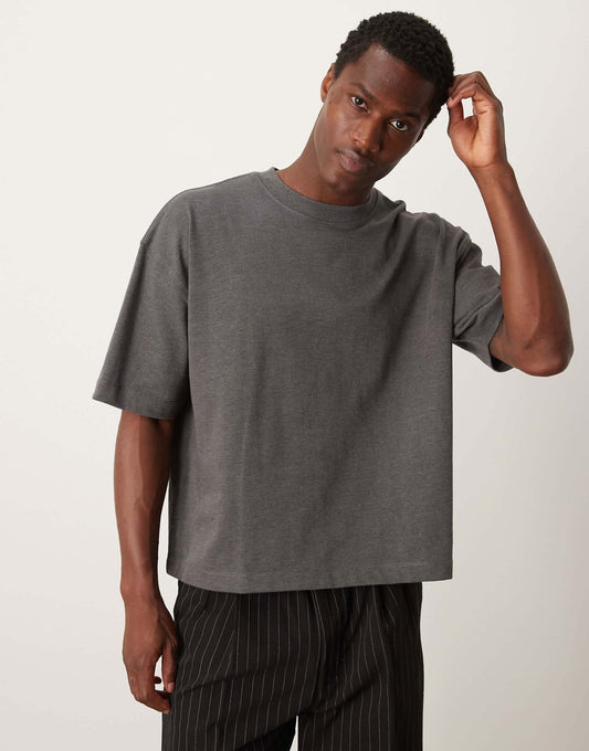 Premium Heavyweight Oversized Boxy T-Shirt 300Gsm
