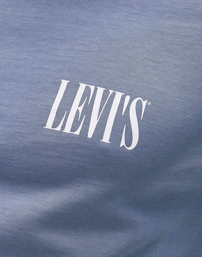Serif Logo Relaxed Fit T-Shirt