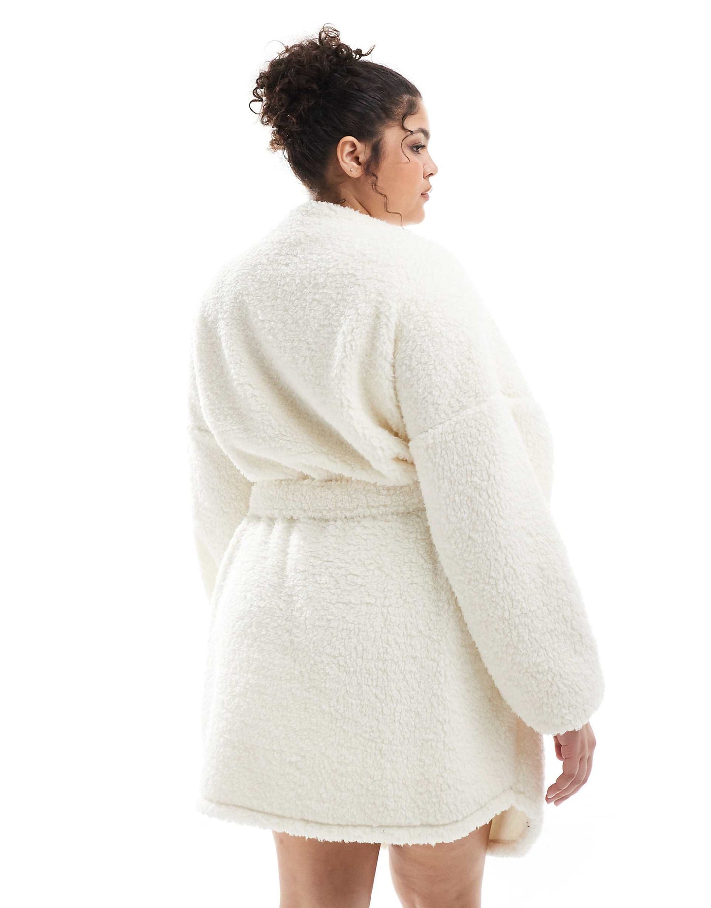 Curve Cloud Fleece Cardigan Robe