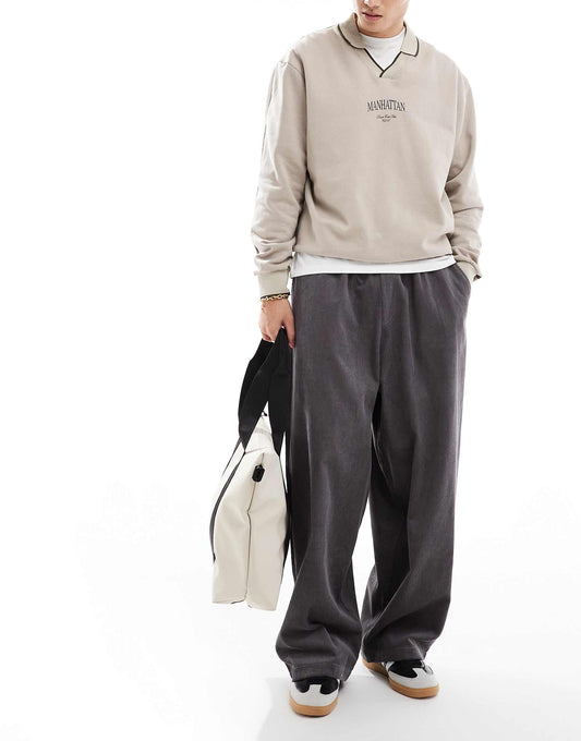 Baggy Parachute Cord Trouser