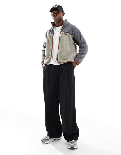 Fleece Zip Up Jumper