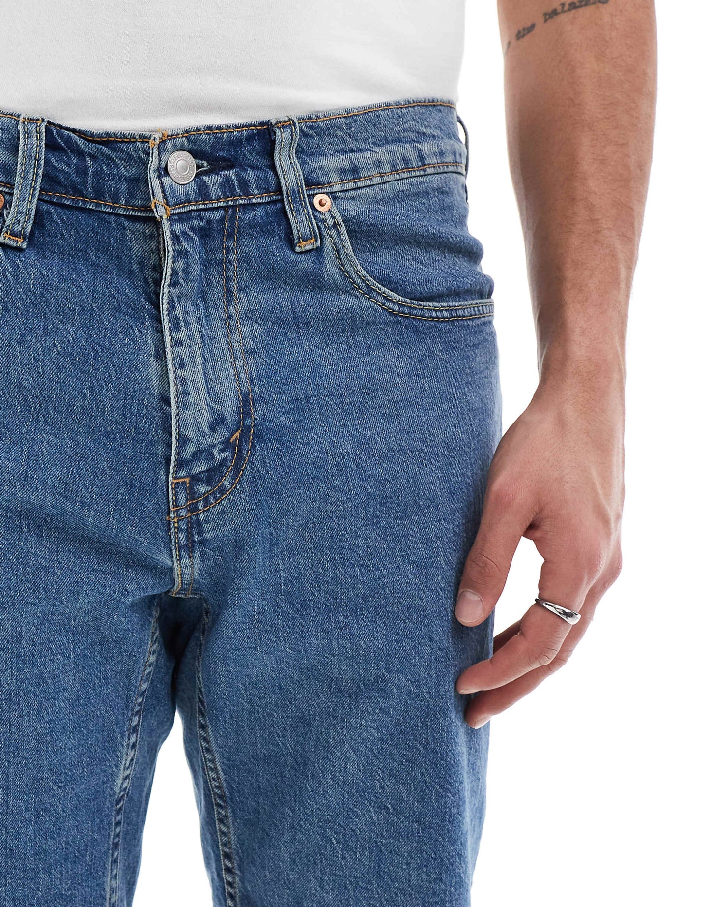 445 Athletic Straight Fit Denim Shorts