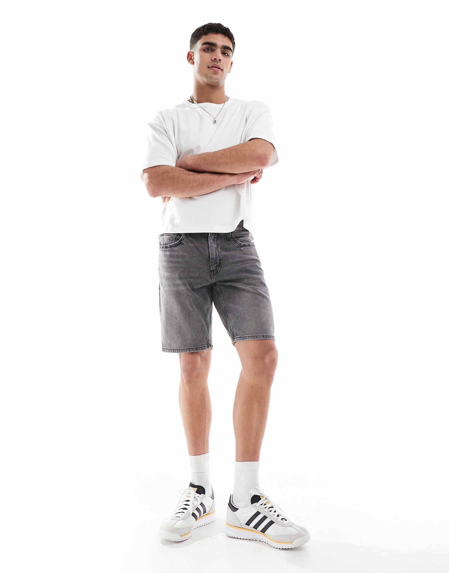 445 Athletic Straight Fit Denim Shorts