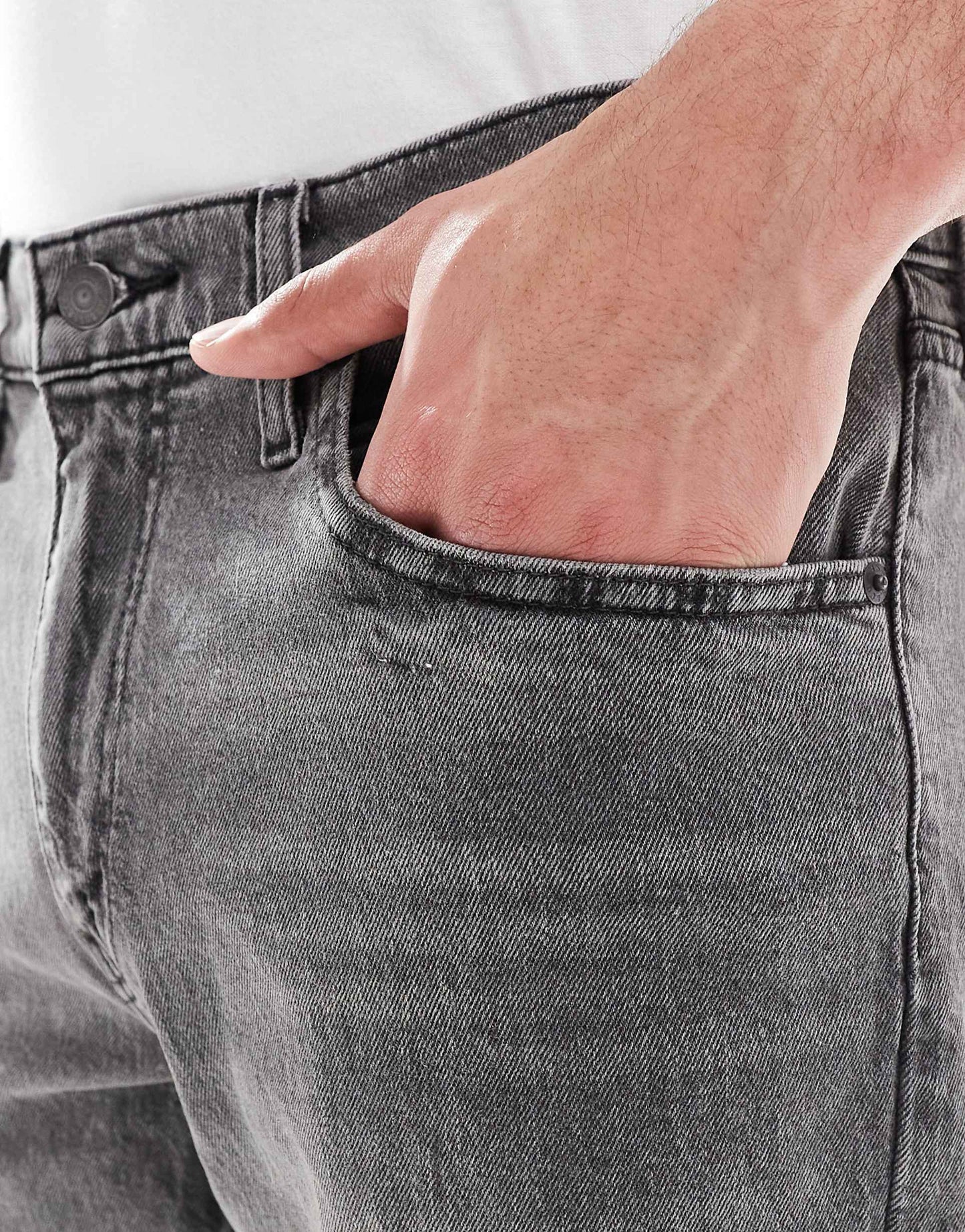 445 Athletic Straight Fit Denim Shorts